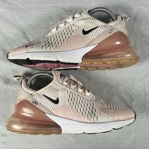 Nike Air Max 270 Women’s Size 9 Running Shoes Pink Jogging Sneakers AH6789-604
